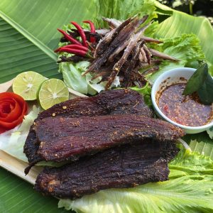 Thịt lợn sấy Khói Mộc